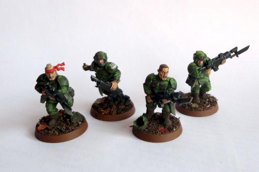 Astra militarum infantry by jerry polemica