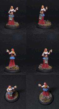 Female Wizard: Bess Rohe, the Fountainhead Order by belminiart