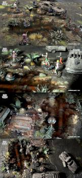 Bantam Alley - Urban Battlefield Gameboard Terrain by studiolevel