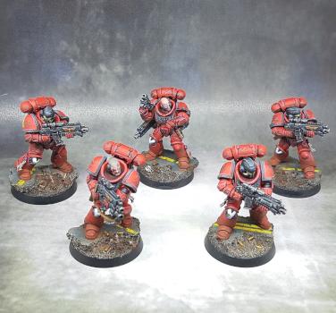 Primaris Intercessors squad by Anamnesis