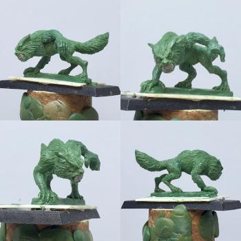 Werewolf Miniature by philhynes