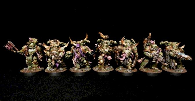 Death Guard / Nurgle Plague Marines by vermin`