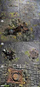 Bantam Alley - Urban Battlefield Gameboard Terrain by studiolevel
