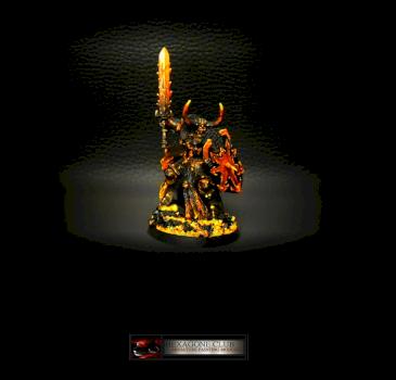 Warhammer Chaos Archaon à Pied. by Hexagone Club