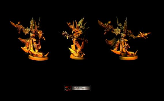 Warhammer Champion Du Chaos. by Hexagone Club