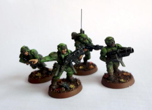 Astra militarum infantry by jerry polemica