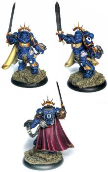 Marcus, Captain of the Ultramarines II Company by Hryniek