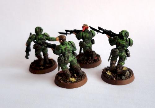 Astra militarum infantry by jerry polemica