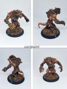 Feral Warpwolf - Circle Orboros - Hordes by Zaz