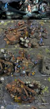 Bantam Alley - Urban Wrecks Terrain by studiolevel