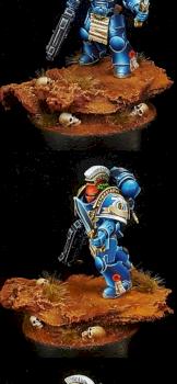Ultramarine veteran Sergeant by Balex