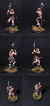 Male Barbarian Thunder- 35mm by belminiart