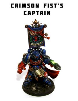 Crimson Fist's Captain by Kalin