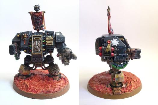 Black Templar Dreadnought by jlmelladovalle