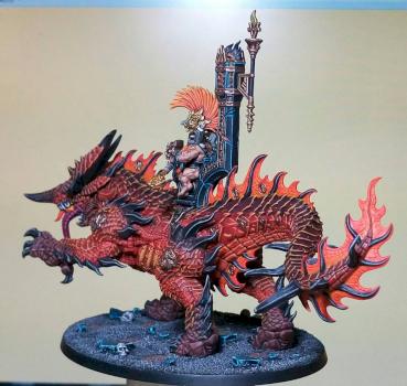 AURIC RUNEFATHER ON MAGMADROTH by hunter1112