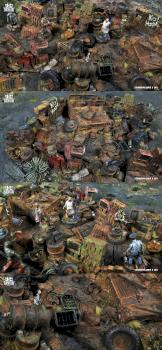 Bantam Alley - Urban Gas Station Terrain by studiolevel