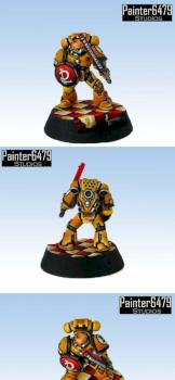 Custom Imperial Fists Sergeant by Painter6479