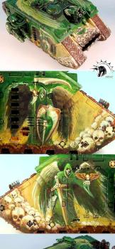 WARHAMMER 40K  Dark Angels Land Raider by rene