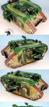 WARHAMMER 40K  Dark Angels Land Raider by rene