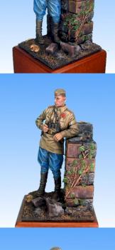 1/35 Russian Officer by Canopicdoll