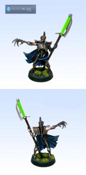 Necron Lord by Brokenblade