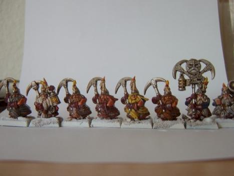 Dwarven Miners by Araxosch