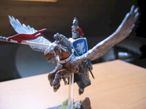 Bretonian knight on pegasus by Armenelos