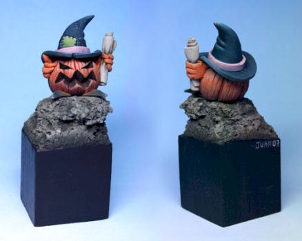 Pumpkin Witch 2/ Citrouille sorcière 2 by Juan