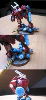 Tau battlesuit by Armenelos