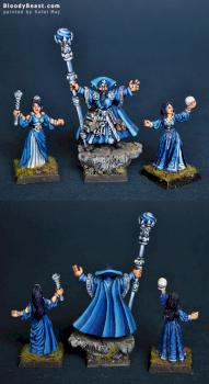 Wizard Lord of Heaven with 2 Battle Wizards of Heaven by BloodyBeast.com