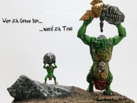 When I grow up I'll be a Troll ( WIP Version ) by Simon Moon