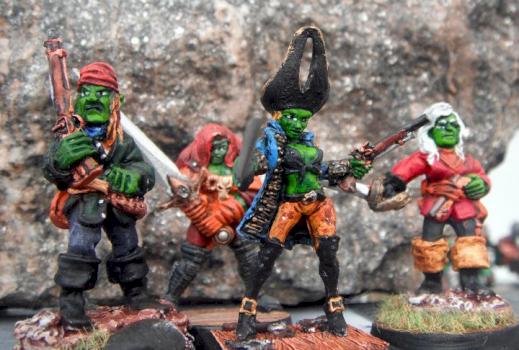Orc Pirates by Jaedetalyn