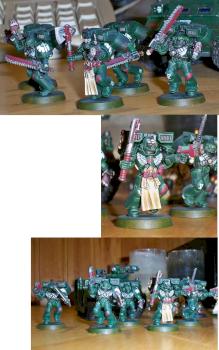 Dark Angels Assault Maines Squad by Killer Bee