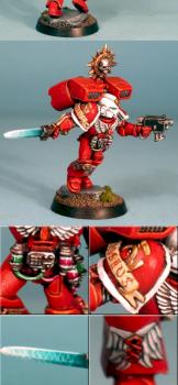 Blood Angels Sanguinary Priest by Mudski