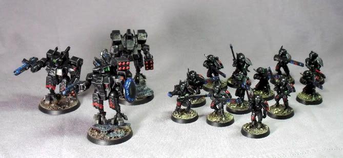 Tau Combat Patrol by DanTheAngry