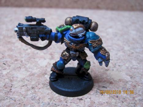 Templar Guardians Sternguard Sergeant. by Maju_King