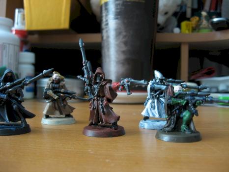 Eldar Ranger troop by Pixari Forwind