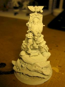 My Wolf Lord, unpainted... by tattooedbatman