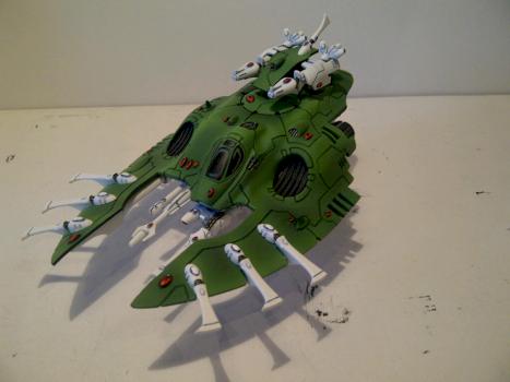 eldar wave serpent by ashley hensey