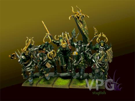 Chaos knights of Nurgle by VPG Studios
