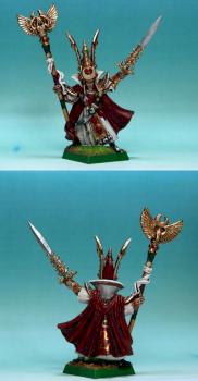 Old Teclis the Loremaster High Elf Hochelf by Alarielle