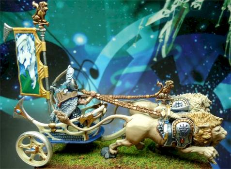 High Elf Chariot by flounder