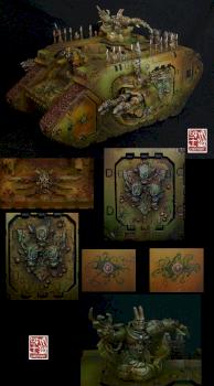 Land raider de la peste by caiman