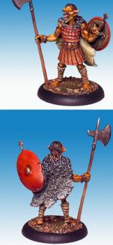 gnoll warrior by Dragonfire Studio