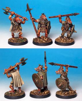 Pig-faced orcs by Dragonfire Studio
