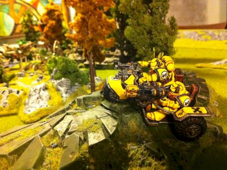 Imperial Fists: Attack Bike by Wagner