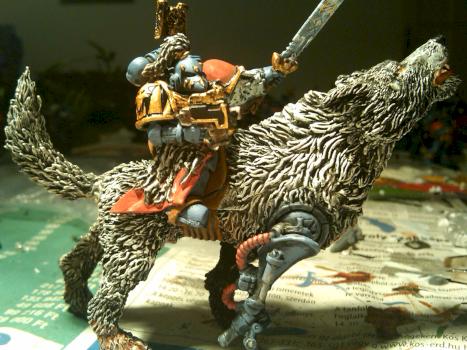 Thunderwolf Cavalry on Masquerade wolves (frost blade stage 2) by markotan