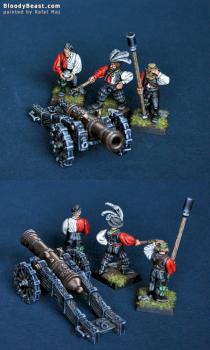 Empire Great Cannon with Crew by BloodyBeast.com