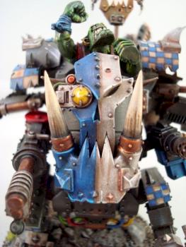 Ork Deff Dread by petethomas