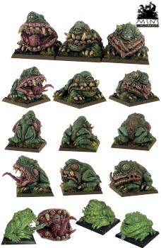Chaos Nurgle Plague Toads by dargo000
